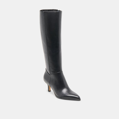 Dolce Vita Aldy Black Leather Boots
