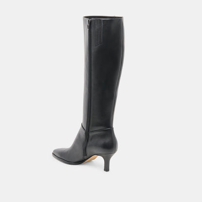 Dolce Vita Aldy Black Leather Boots