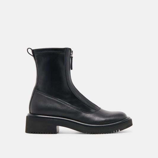 Dolce Vita Shante Black Leather Boots