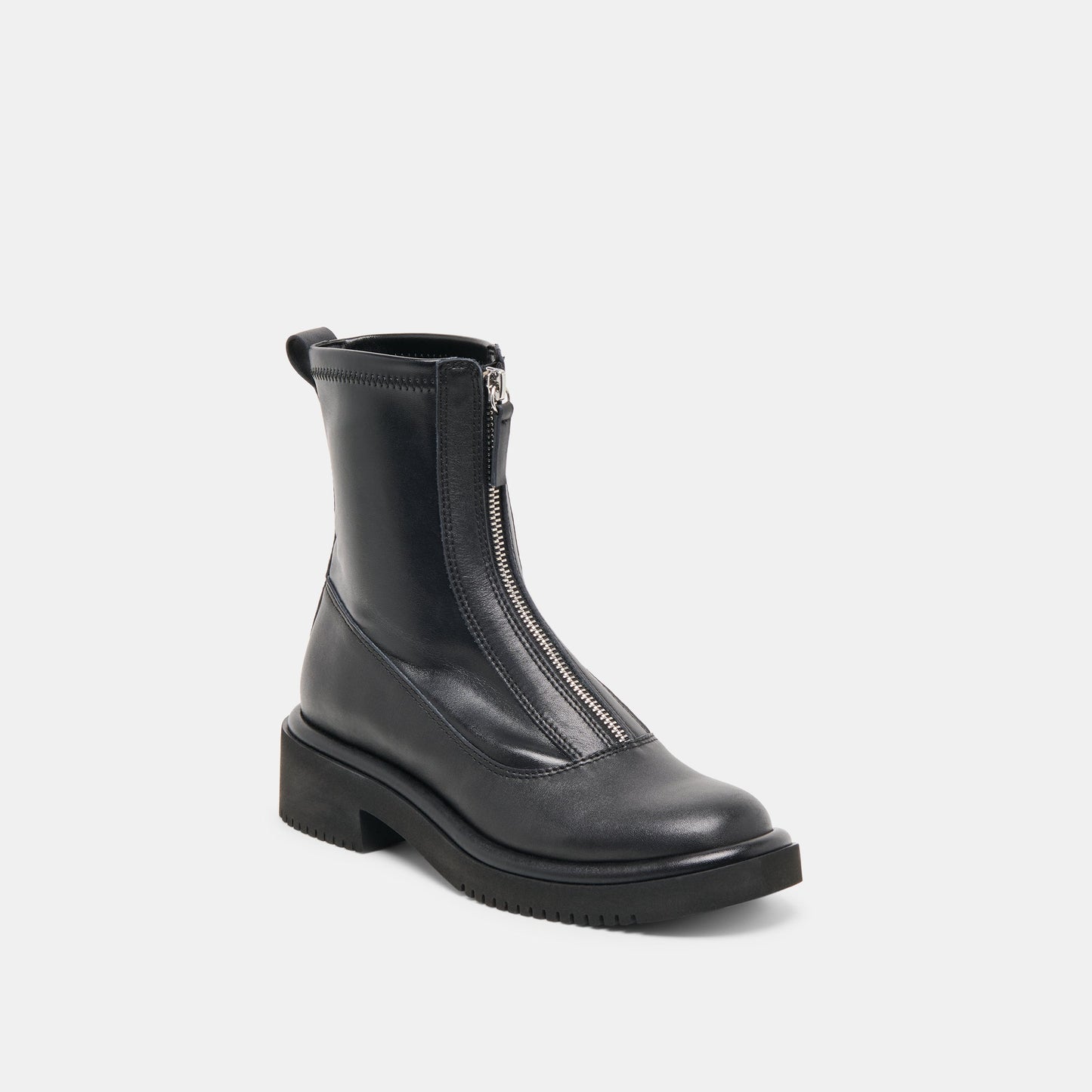 Dolce Vita Shante Black Leather Boots