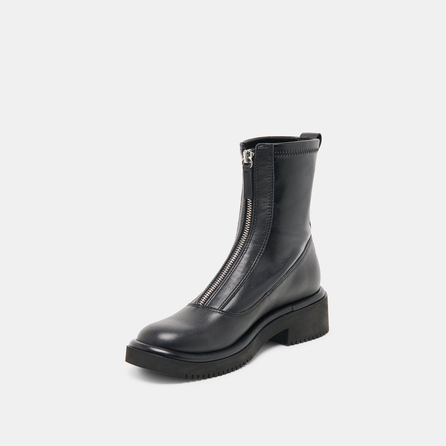 Dolce Vita Shante Black Leather Boots