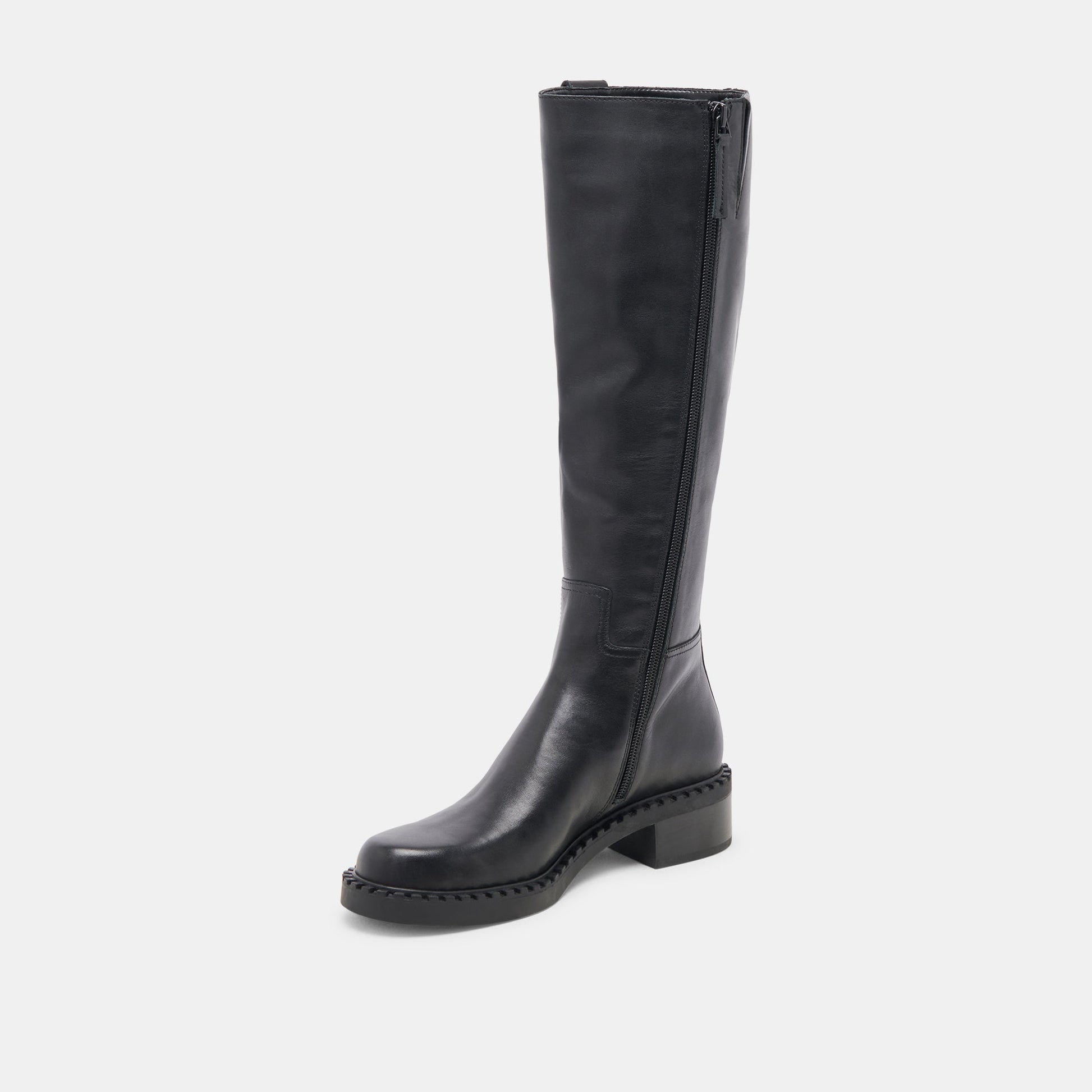 Dolce Vita Glory H2O Waterproof Black Leather Boots