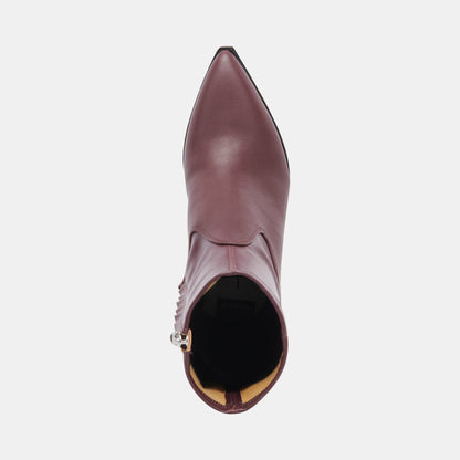 Dolce Vita Arya Wine Leather Boots