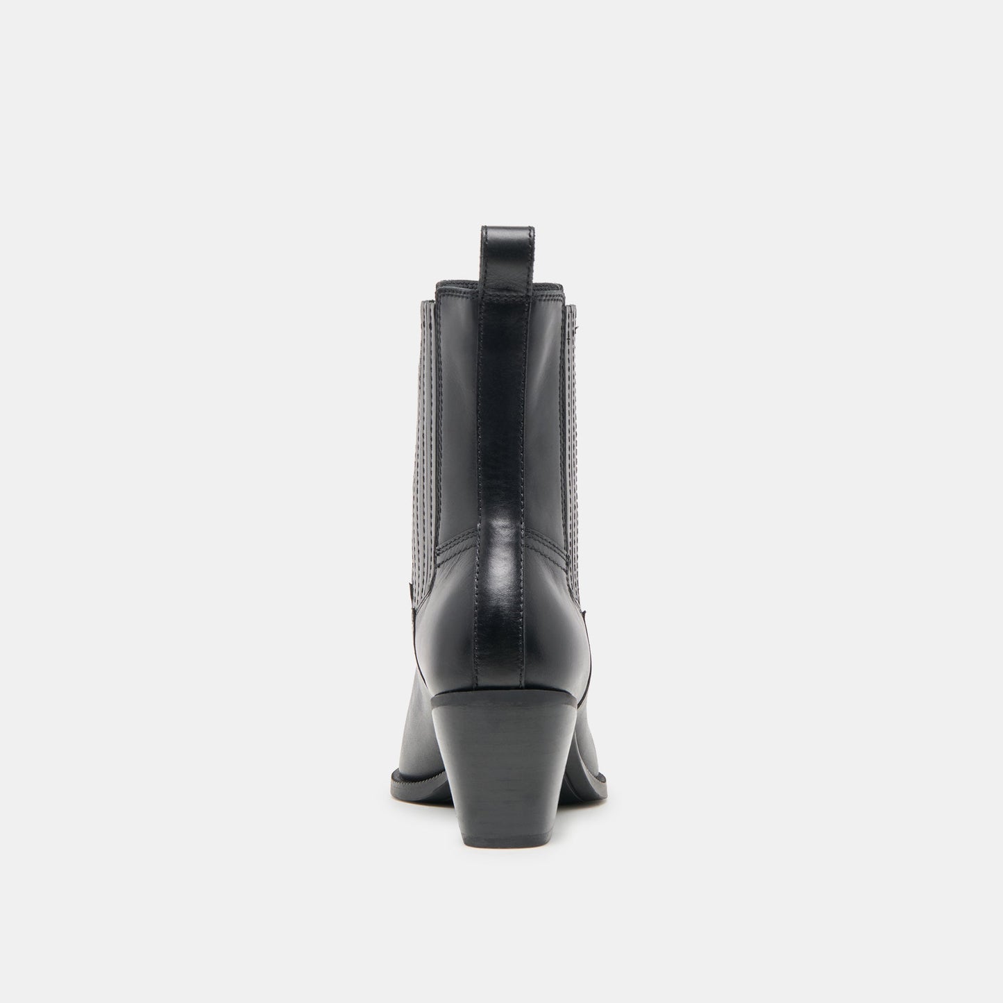 Dolce Vita Slim Black Leather Booties