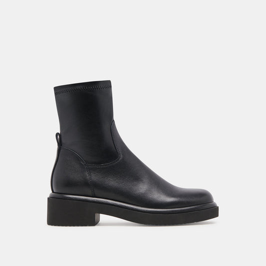 Dolce Vita Simaya H2O Waterproof Black Leather Boots