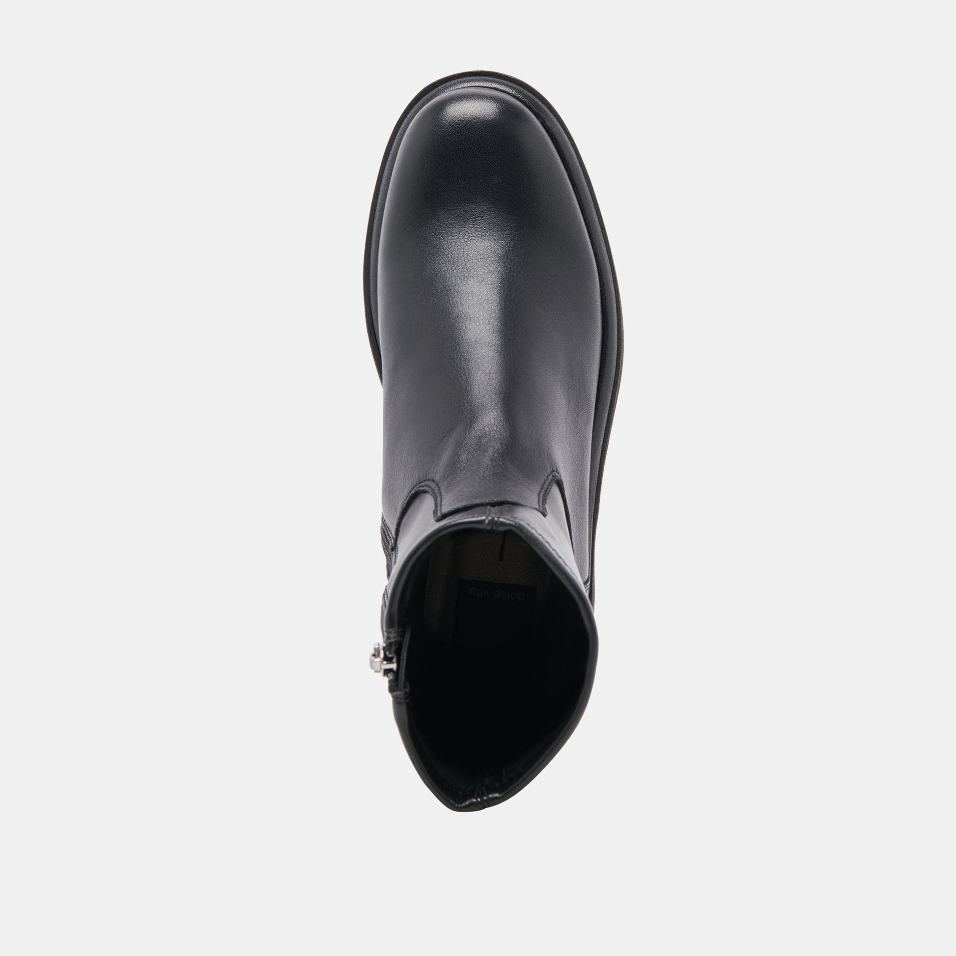 Dolce Vita Simaya H2O Waterproof Black Leather Boots