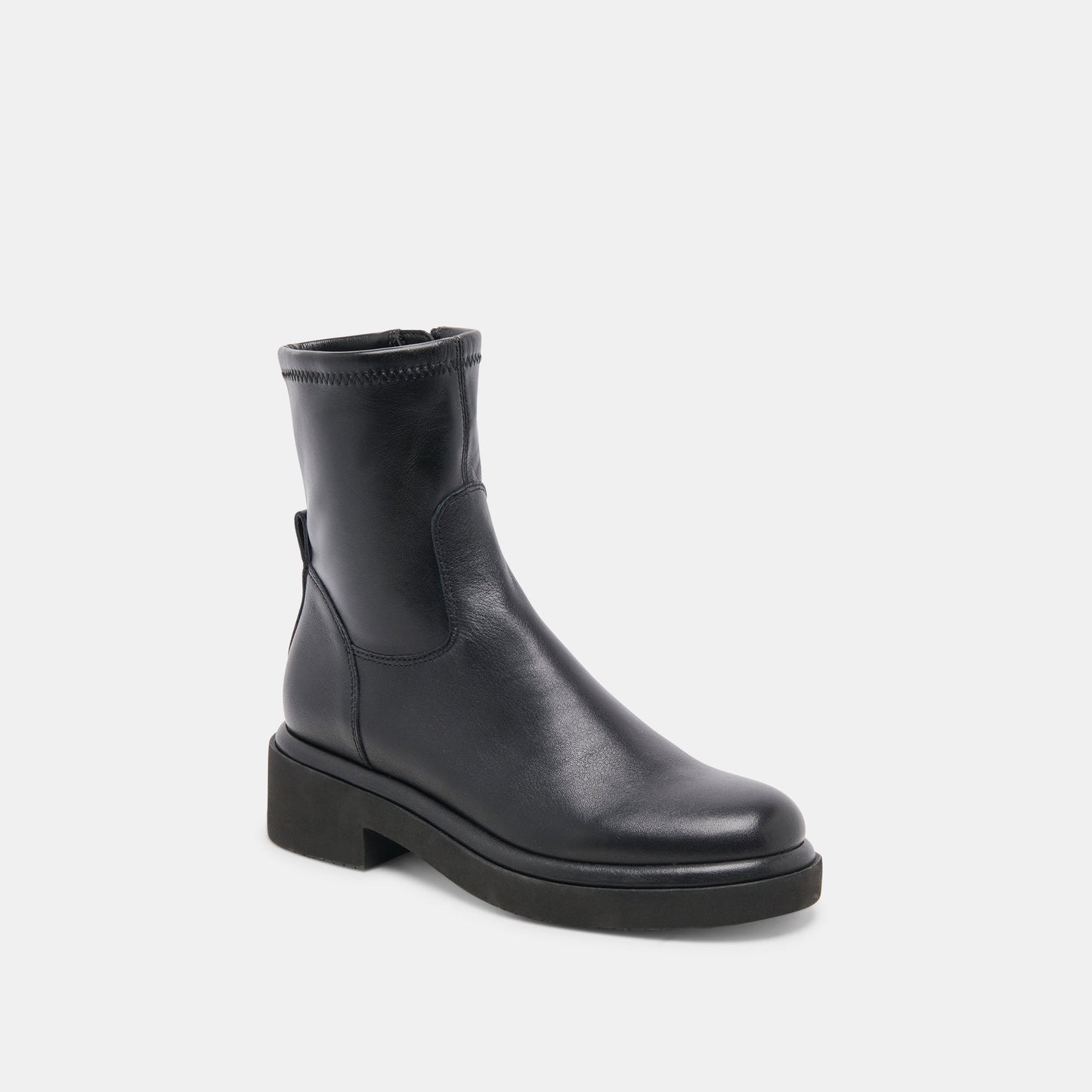 Dolce Vita Simaya H2O Waterproof Black Leather Boots