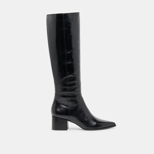 Dolce Vita Kirson Black Leather Boots
