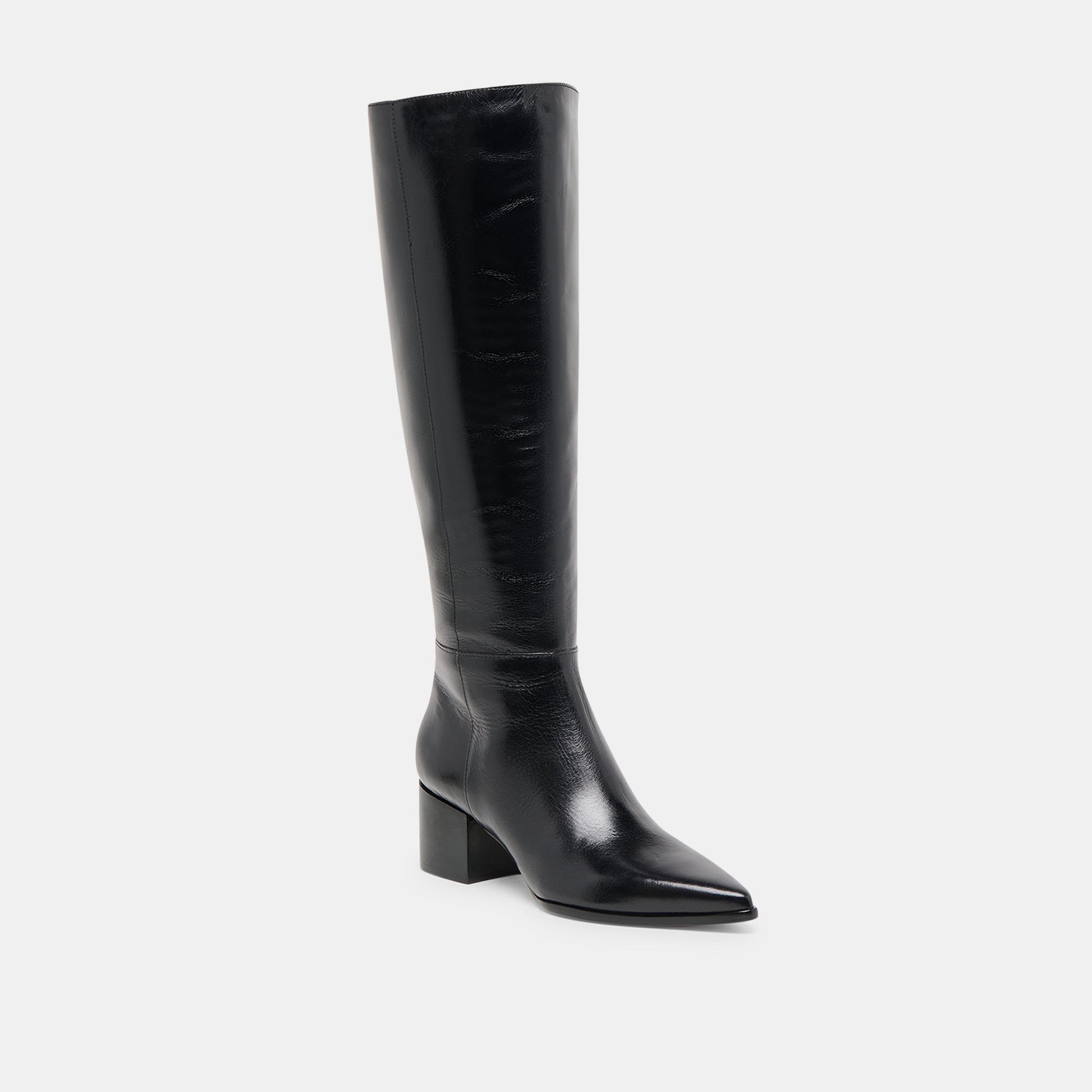 Dolce Vita Kirson Black Leather Boots