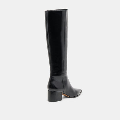 Dolce Vita Kirson Black Leather Boots