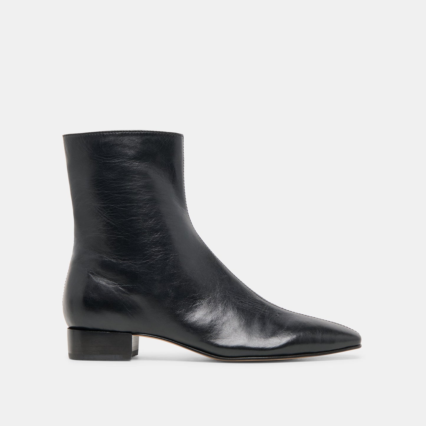 Dolce Vita Tarine Black Leather Booties