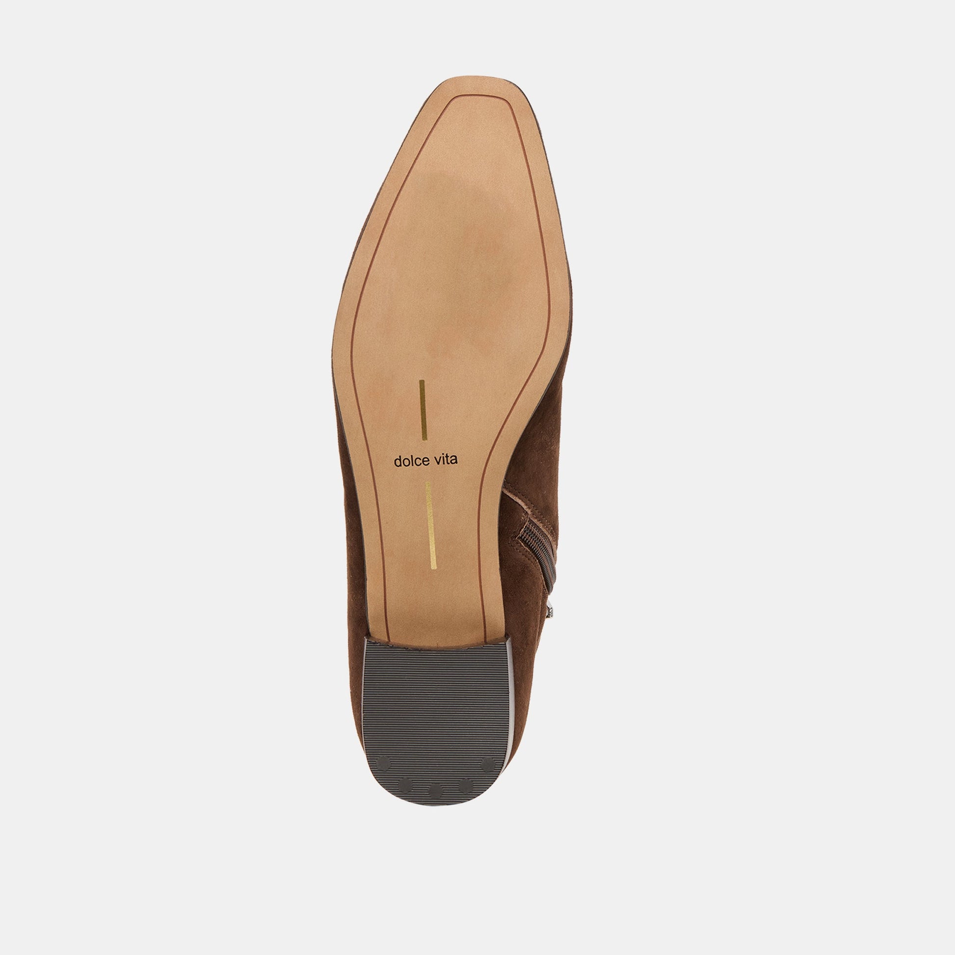 Dolce Vita Tarine Dk Brown Nubuck Booties