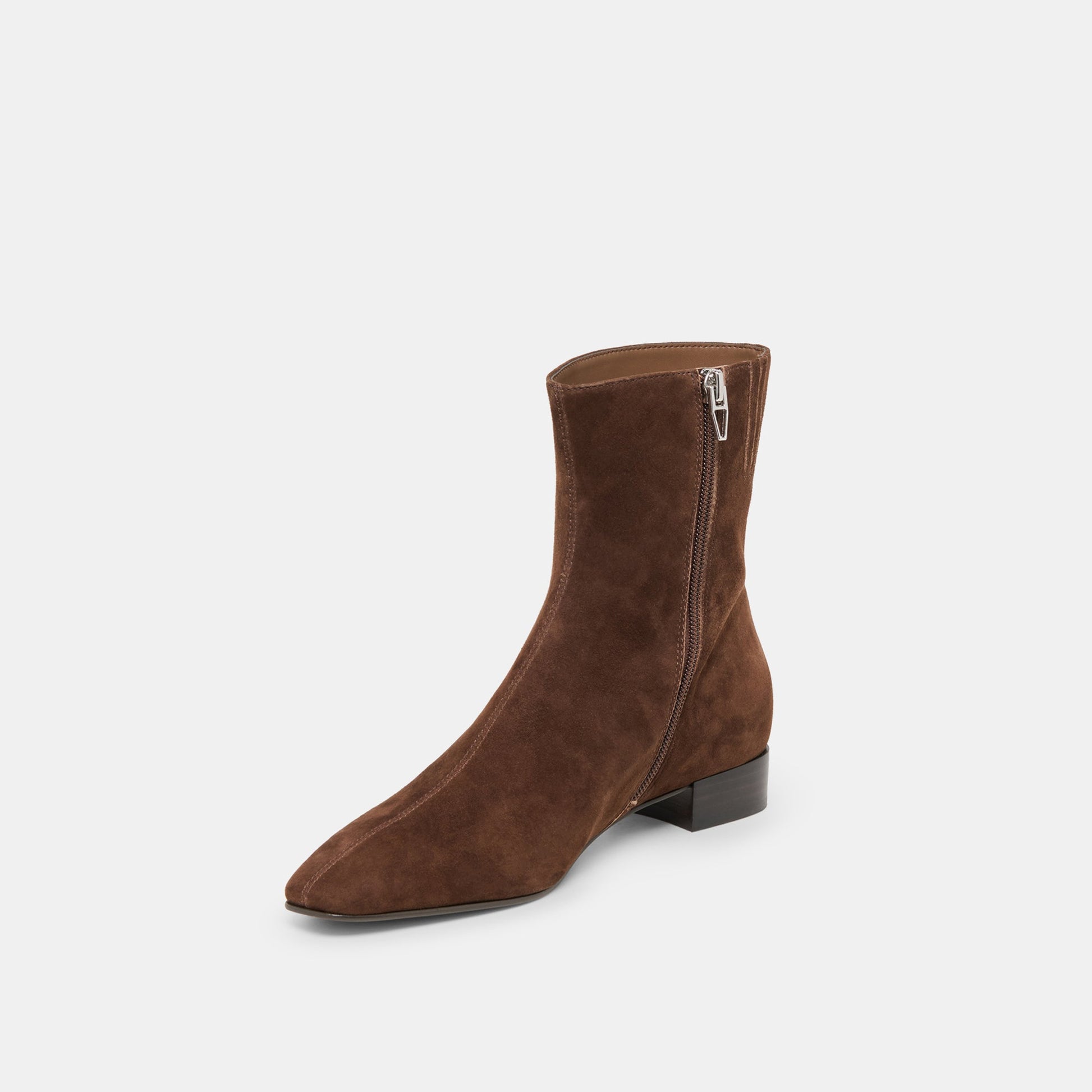 Dolce Vita Tarine Dk Brown Nubuck Booties