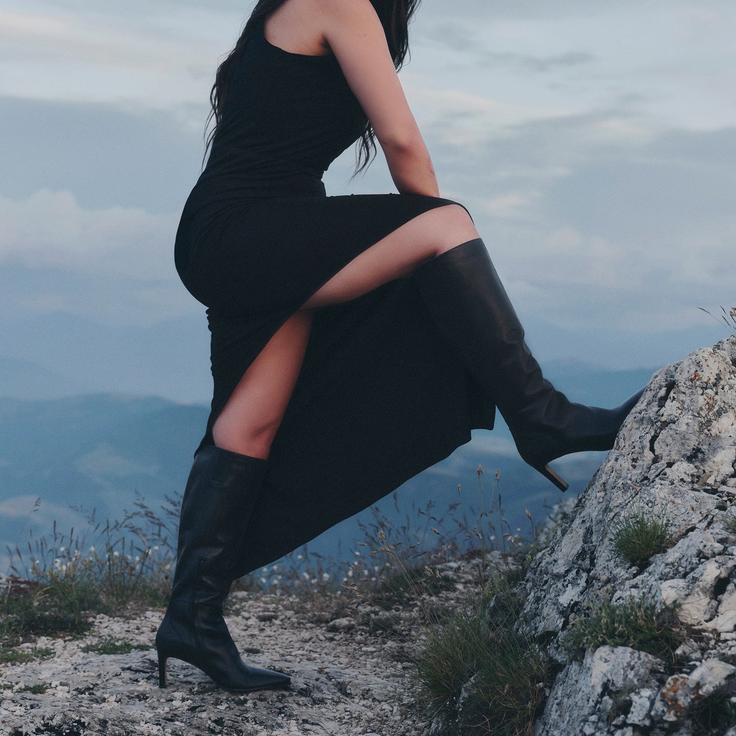 Dolce Vita Emmi Black Leather Boots