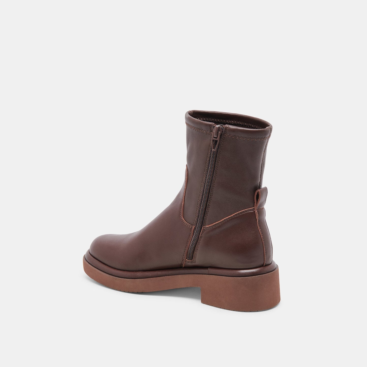 Dolce Vita Simaya H2O Waterproof Mahogany Leather Boots