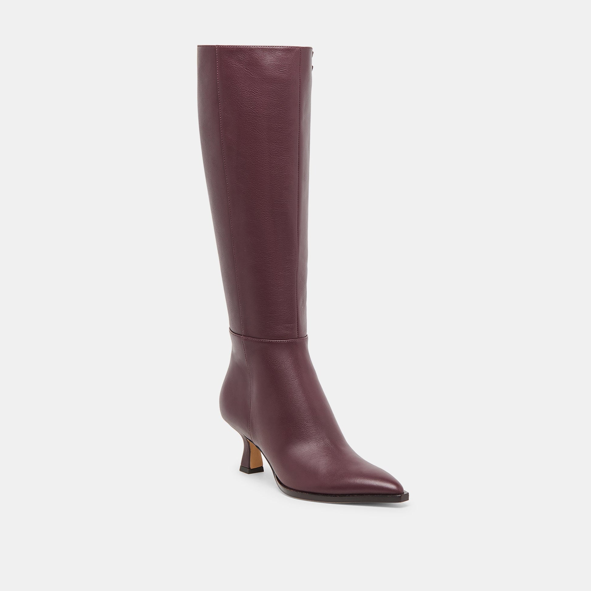 Dolce Vita Auggie Wine Leather Boots