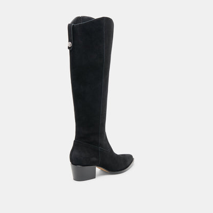 Dolce Vita Virona H2O Waterproof Onyx Suede Boots