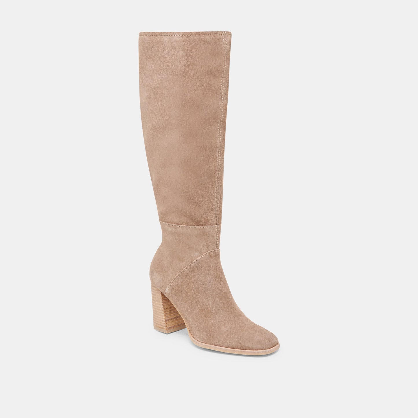 Dolce Vita FYNN Wide Calf Boots Truffle Suede