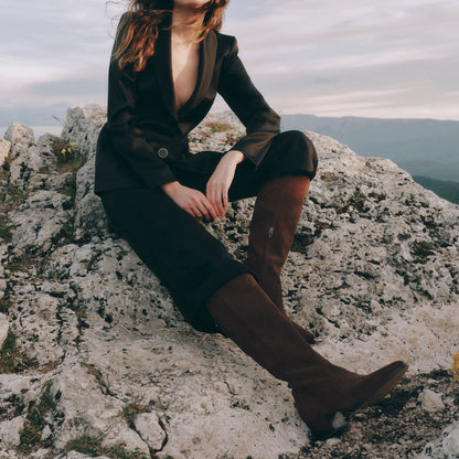 Dolce Vita Virona H2O Waterproof Dk Brown Suede Boots