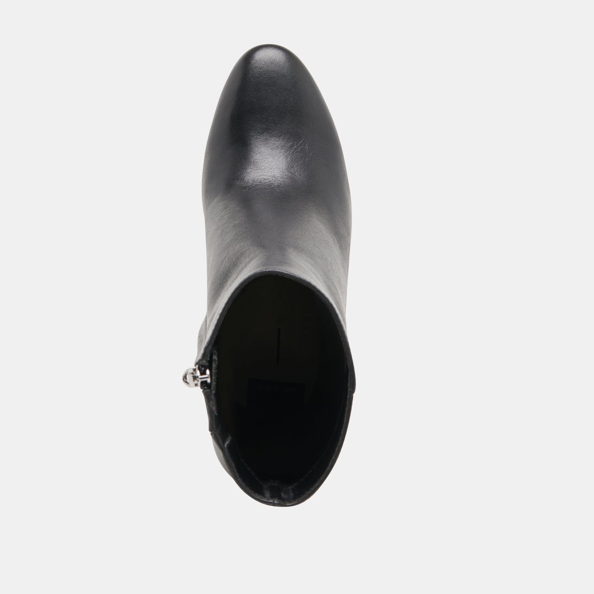 Dolce Vita Suzy Wide Black Leather Booties