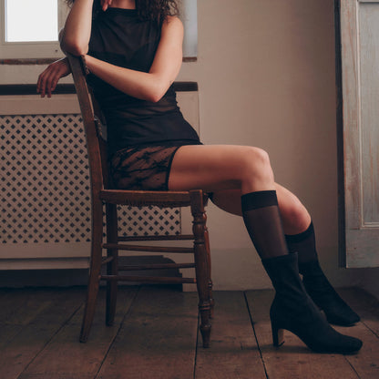 Dolce Vita Roan Onyx Stella Suede Boots