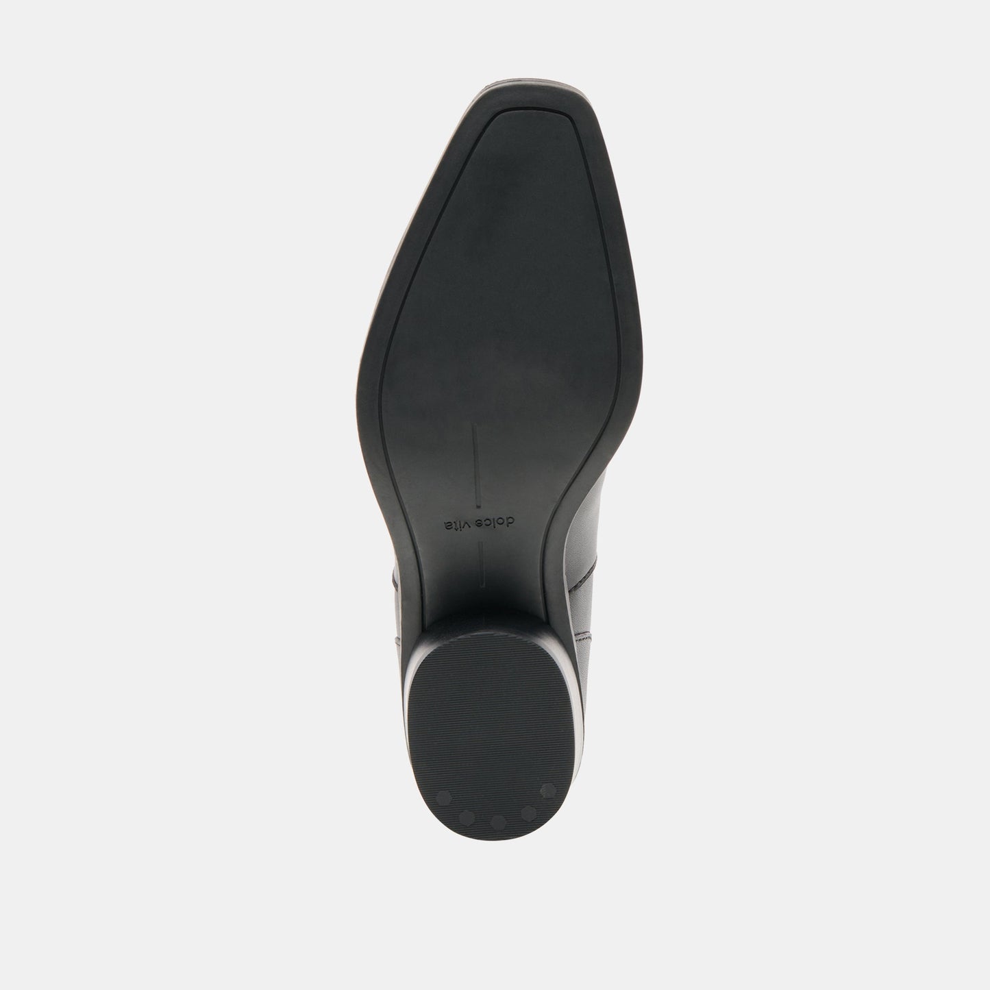 Dolce Vita Faint H2O Waterproof Black Leather Booties