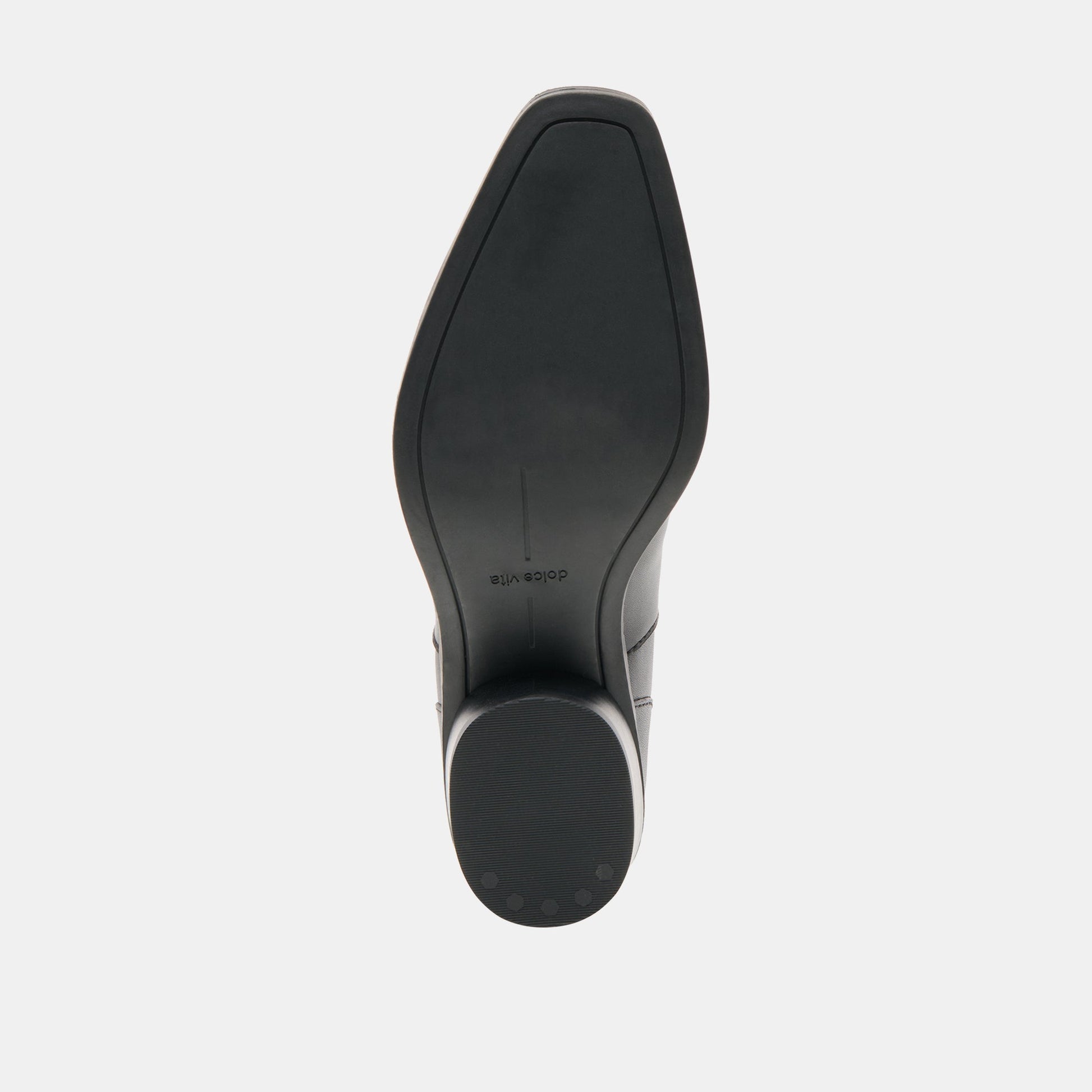 Dolce Vita Faint H2O Waterproof Black Leather Booties