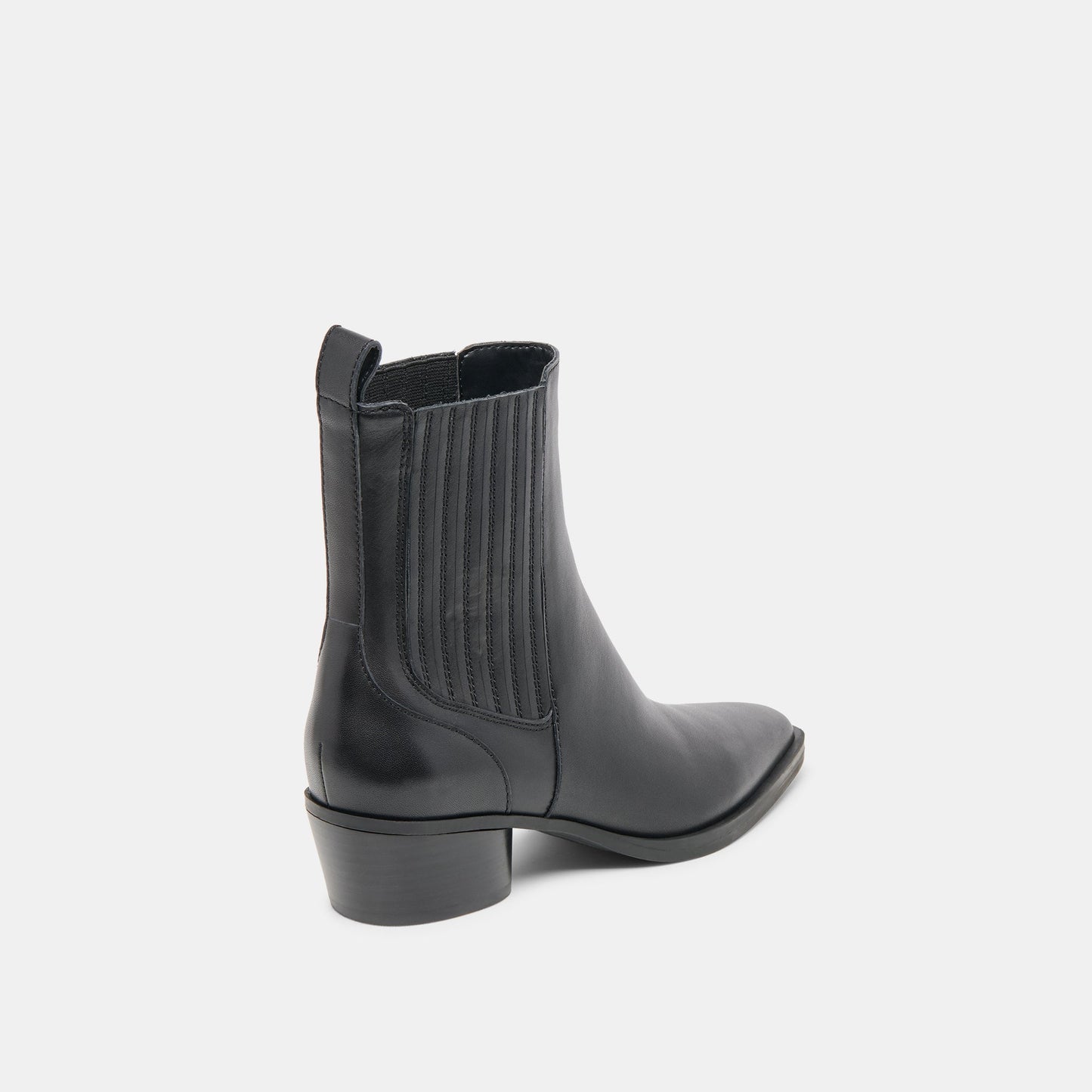 Dolce Vita Faint H2O Waterproof Black Leather Booties