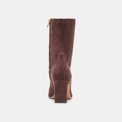 Dolce Vita Roan Mahogany Stella Suede Boots