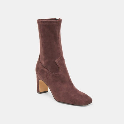 Dolce Vita Roan Mahogany Stella Suede Boots