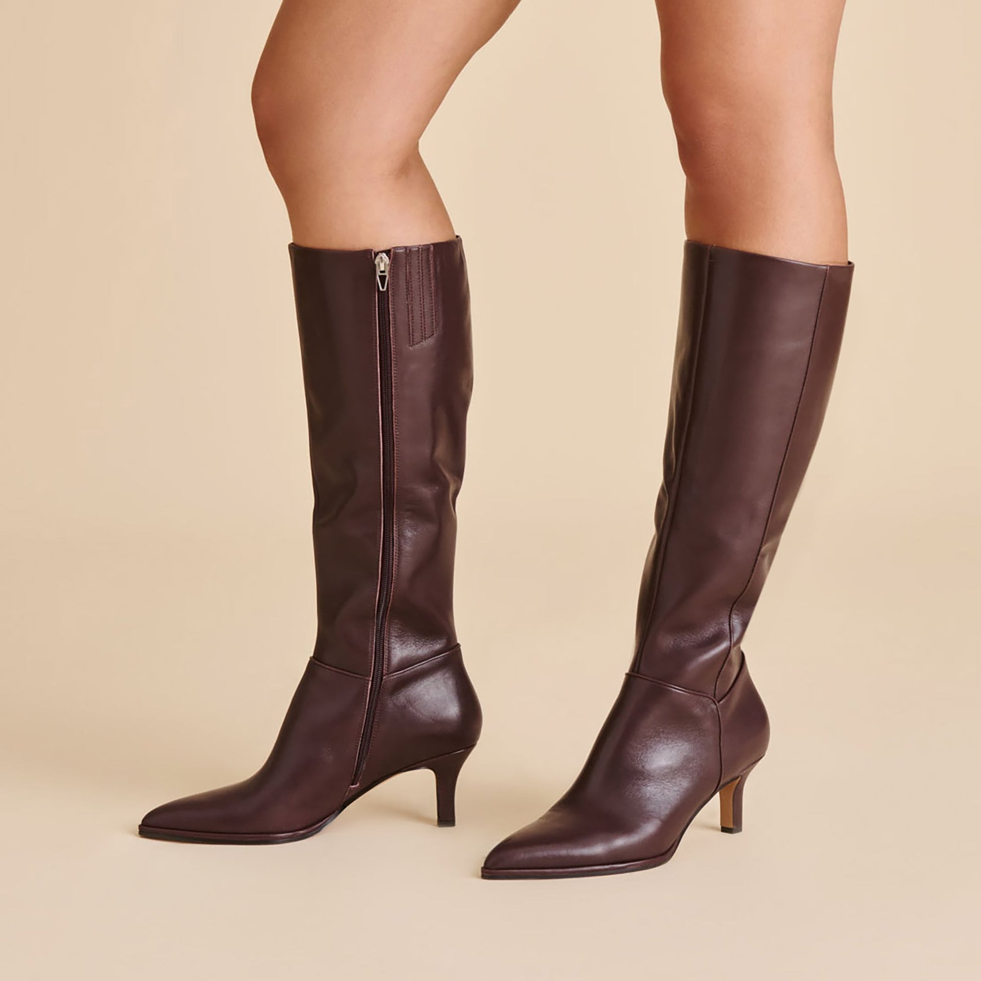 Dolce Vita Aldy Mulberry Leather Boots