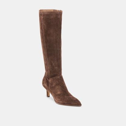 Dolce Vita Aldy Dk Brown Suede Boots