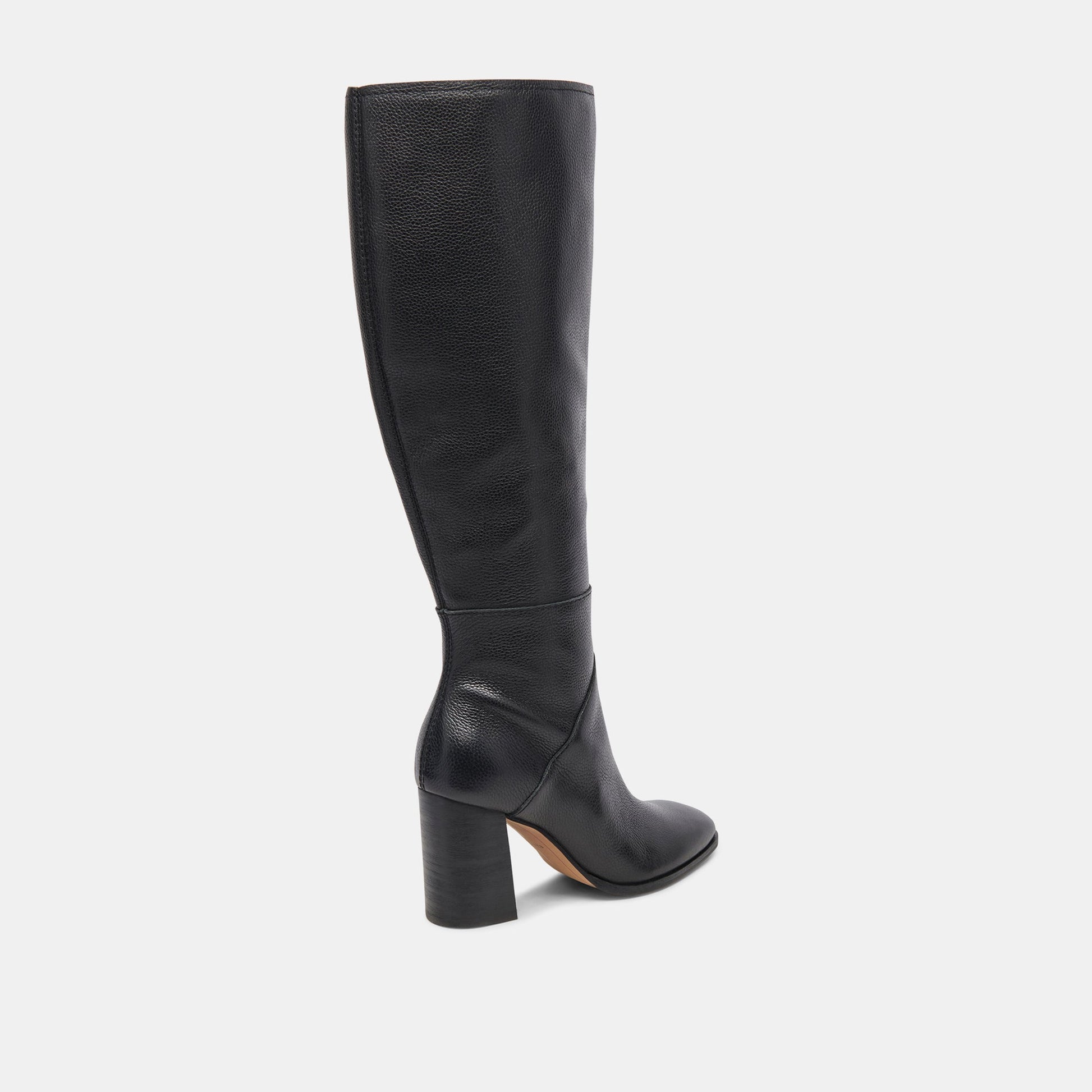 Dolce Vita FYNN Wide Calf Boots Onyx Leather