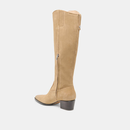 Dolce Vita Virona H2O Waterproof Dk Taupe Suede Boots