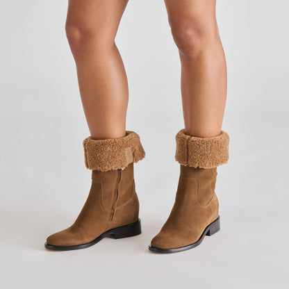 Dolce Vita Kedra H2O Chestnut Suede Boots