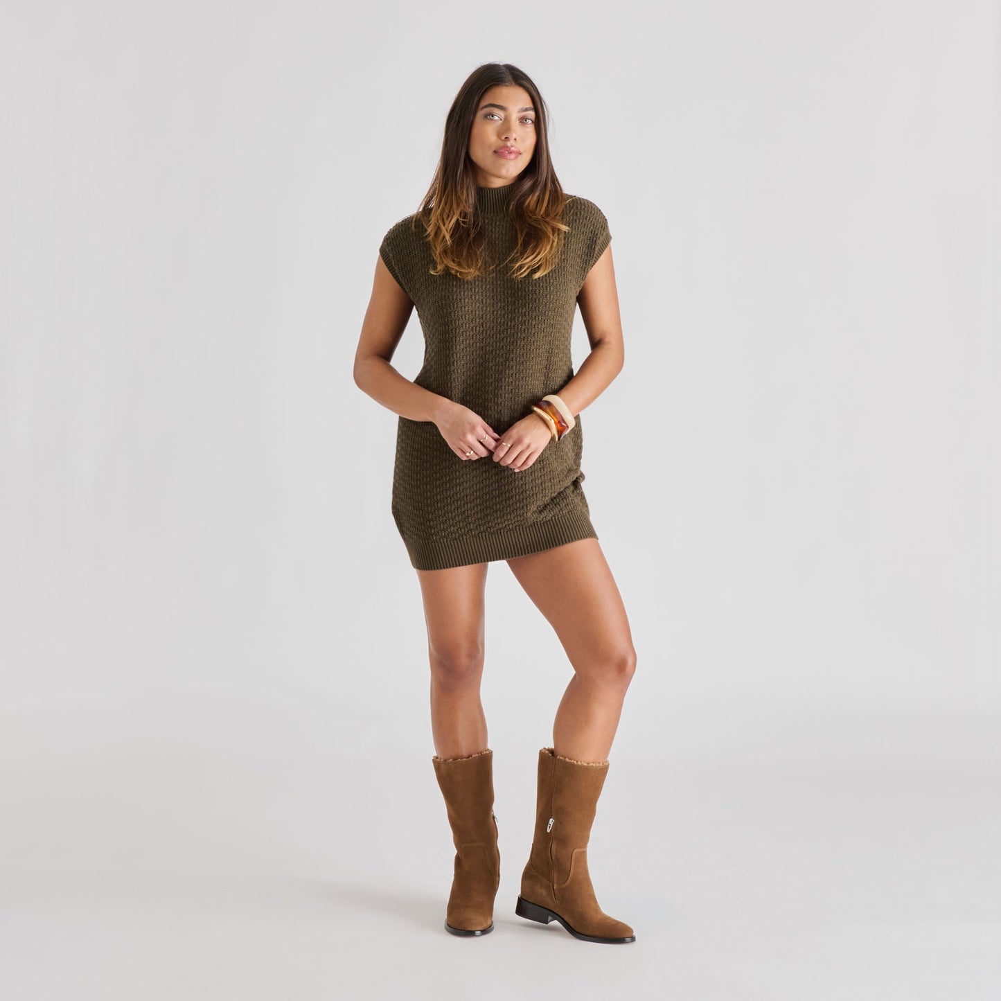Dolce Vita Kedra H2O Chestnut Suede Boots