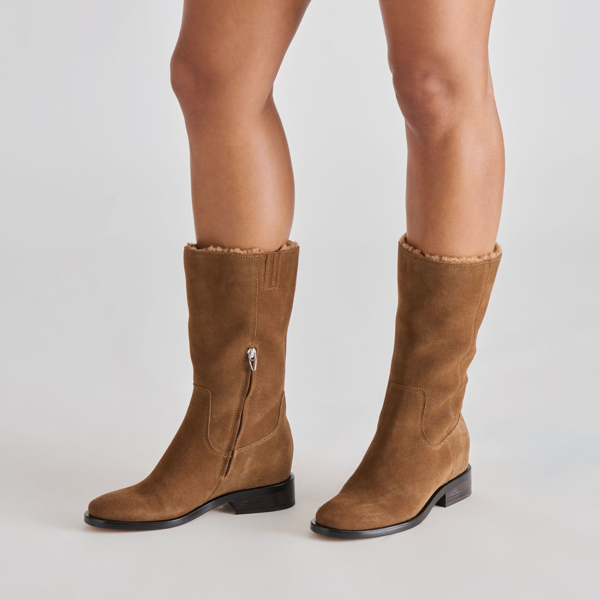 Dolce Vita Kedra H2O Chestnut Suede Boots
