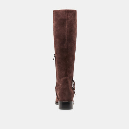 Dolce Vita Kilian H2O Waterproof Mahogany Suede Boots