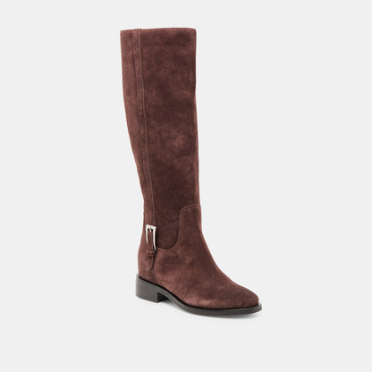 Dolce Vita Kilian H2O Waterproof Mahogany Suede Boots