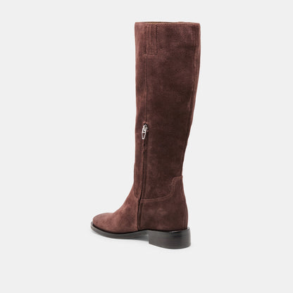 Dolce Vita Kilian H2O Waterproof Mahogany Suede Boots