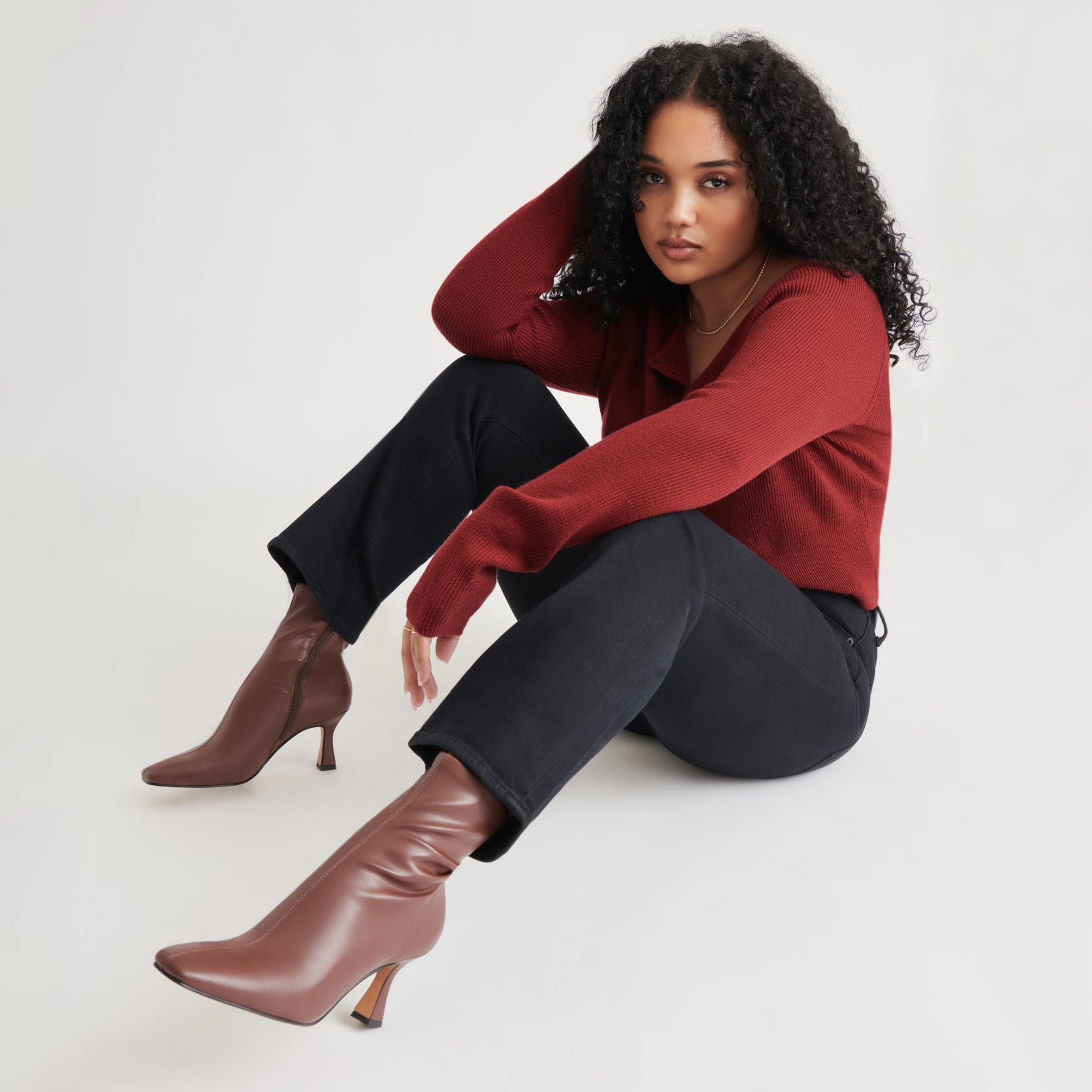 Dolce Vita GLAMOR BOOTS CHOCOLATE STELLA