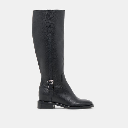 Dolce Vita Kilian H2O Waterproof Black Leather Boots