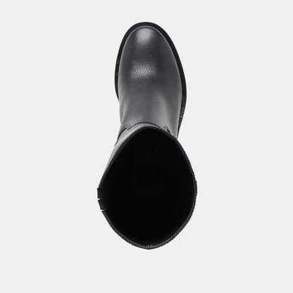 Dolce Vita Kilian H2O Waterproof Black Leather Boots