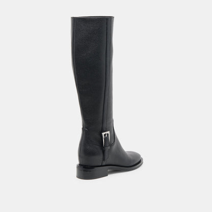 Dolce Vita Kilian H2O Waterproof Black Leather Boots