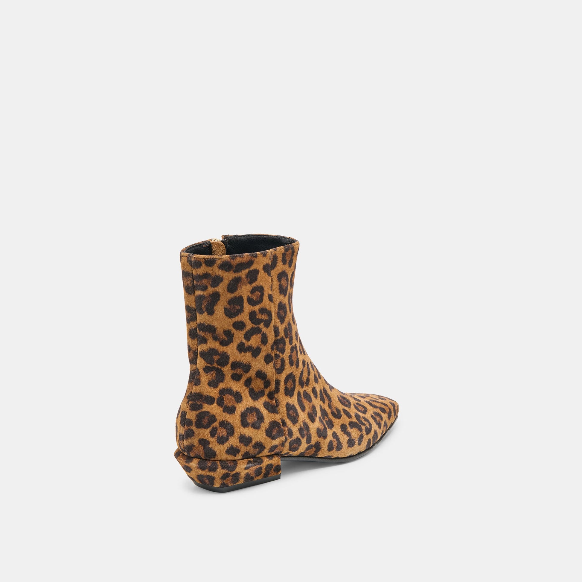Dolce Vita Joanie Leopard Printed Suede Booties