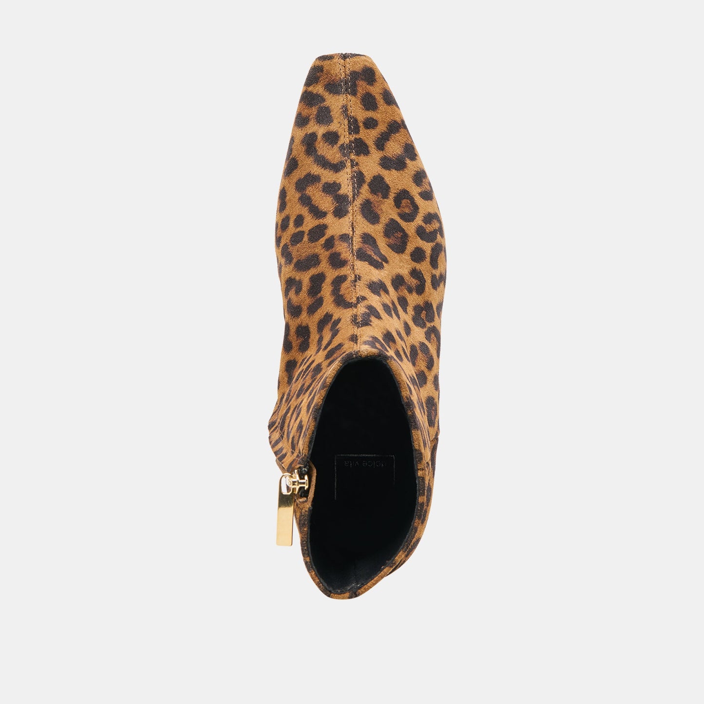 Dolce Vita Joanie Leopard Printed Suede Booties