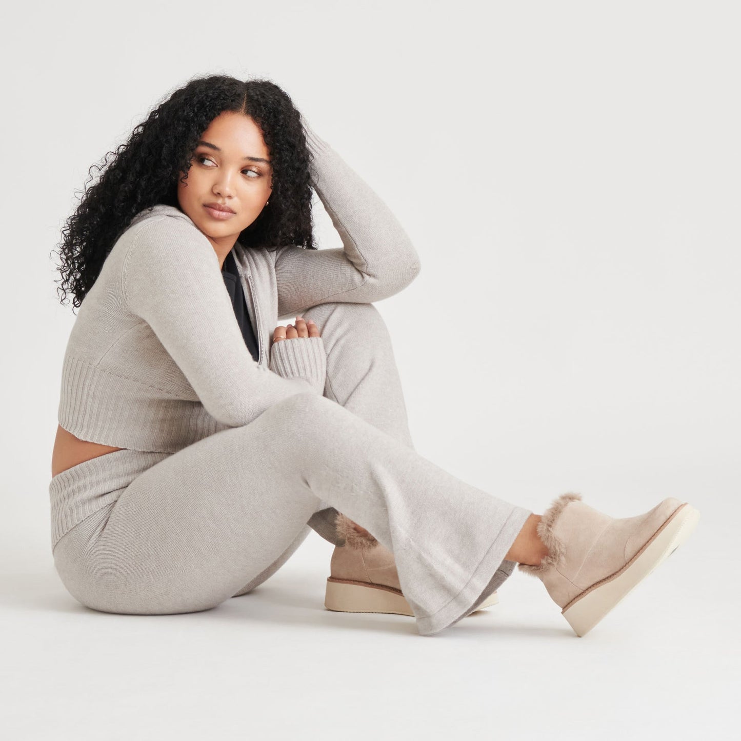 Dolce Vita ARDY PLUSH H2O BOOTIES TAUPE SUEDE