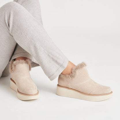Dolce Vita ARDY PLUSH H2O BOOTIES TAUPE SUEDE