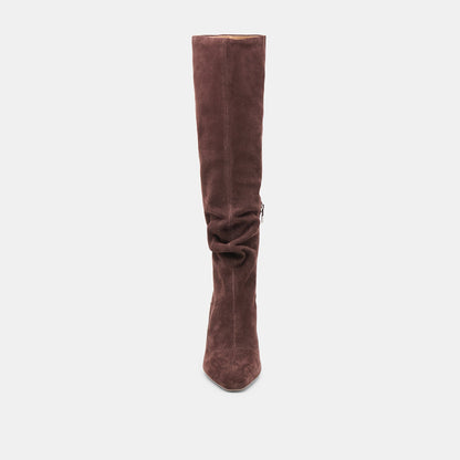 Dolce Vita Lousa Mahogany Suede Boots