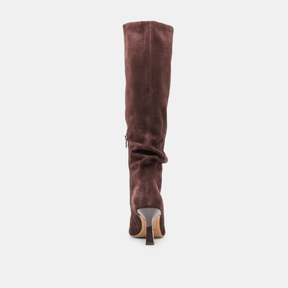 Dolce Vita Lousa Mahogany Suede Boots
